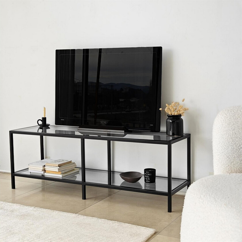 Condurso TV-benk 130 cm - Svart
