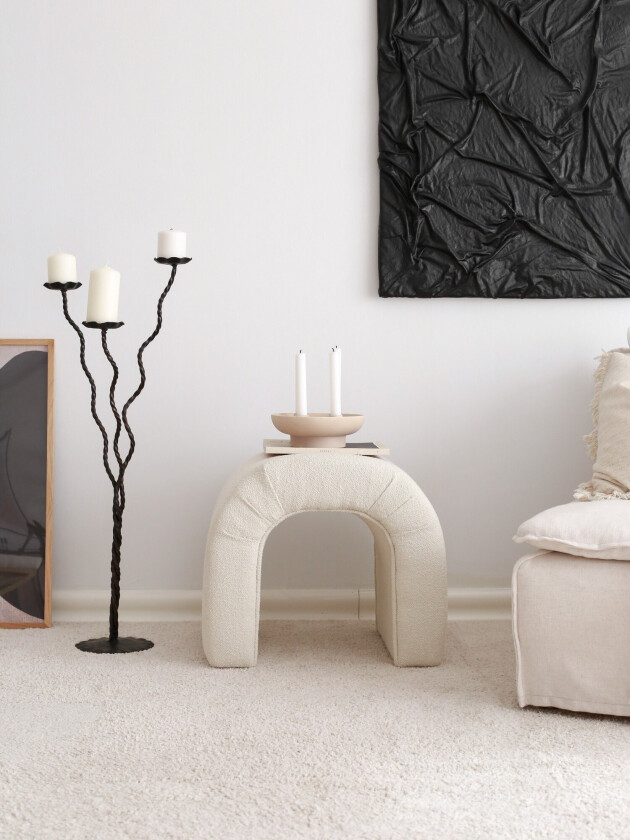 Narayran Sittepuff 51 cm - Cream