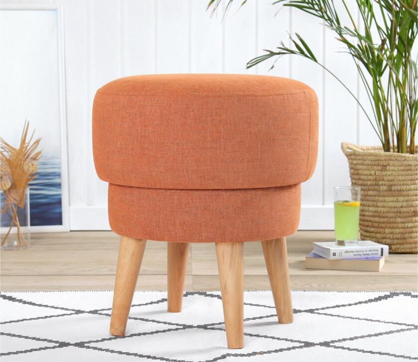 Veccio Sittepuff 47 cm - Oransje