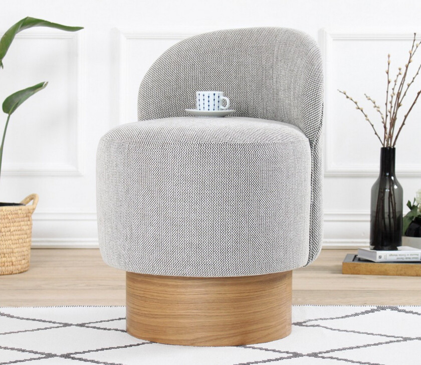 Muktan Sittepuff 47 cm - Grå