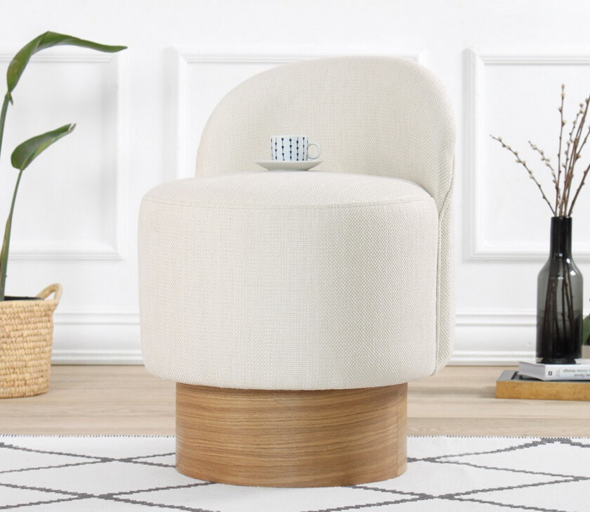 Muktan Sittepuff 47 cm - Cream