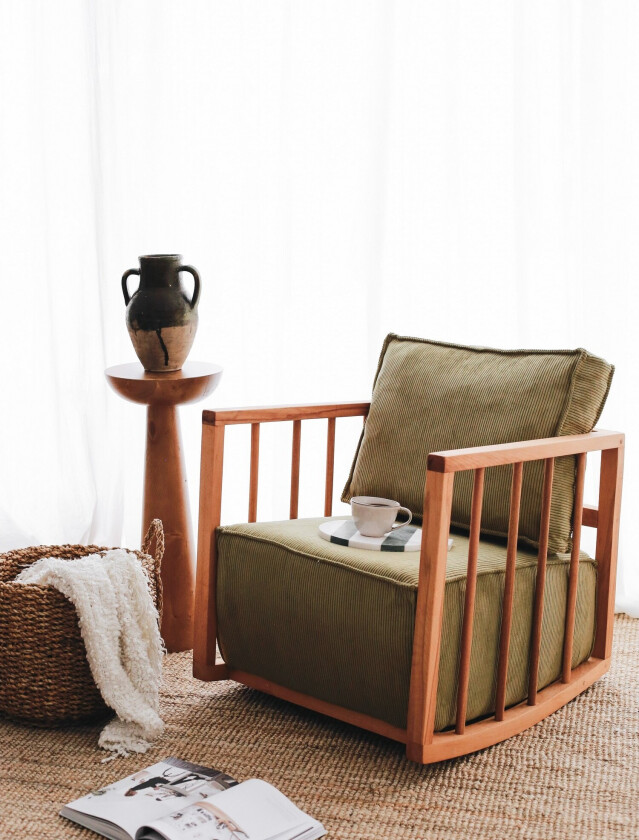 Sallanan Lenestol - Khaki