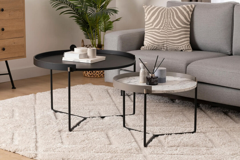 Bilde av Manisha Settbord - Antrasitt