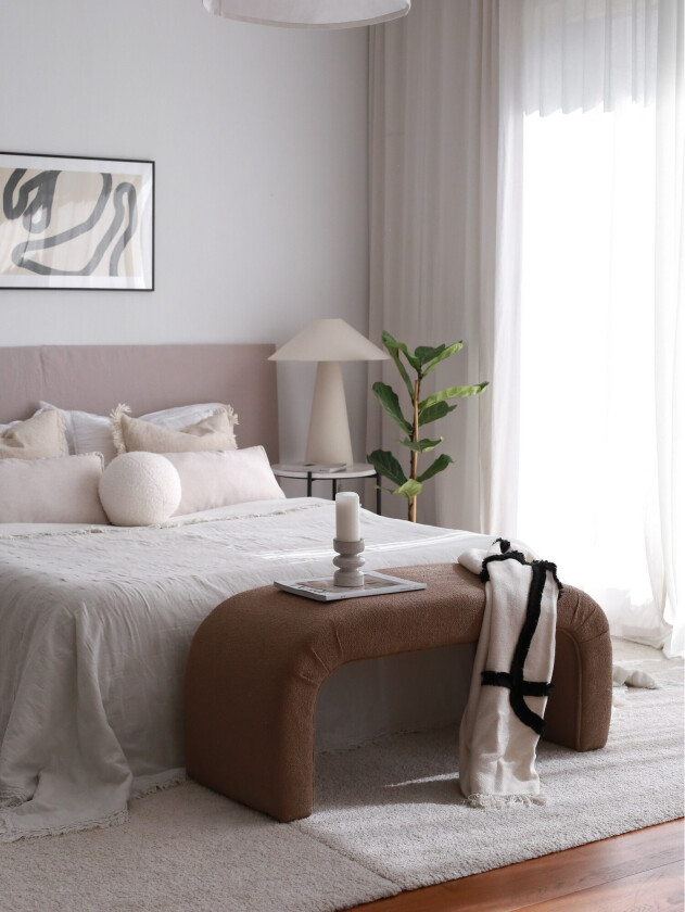 Manav Sittepuff 106 cm - Brun