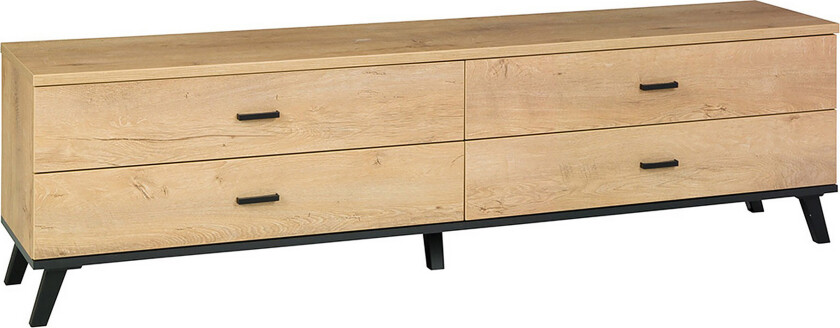 John TV-benk 181x40x50 cm - Beige/Brun