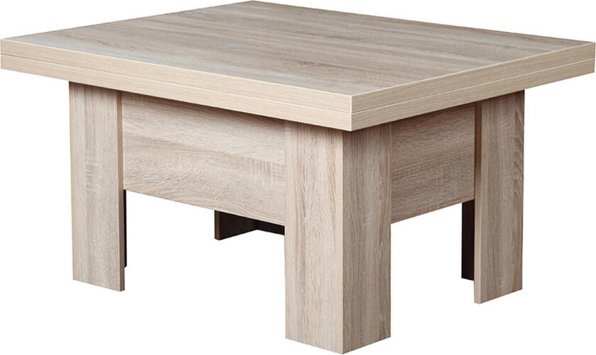 Frodo Sofabord 100 cm - Beige/Grå