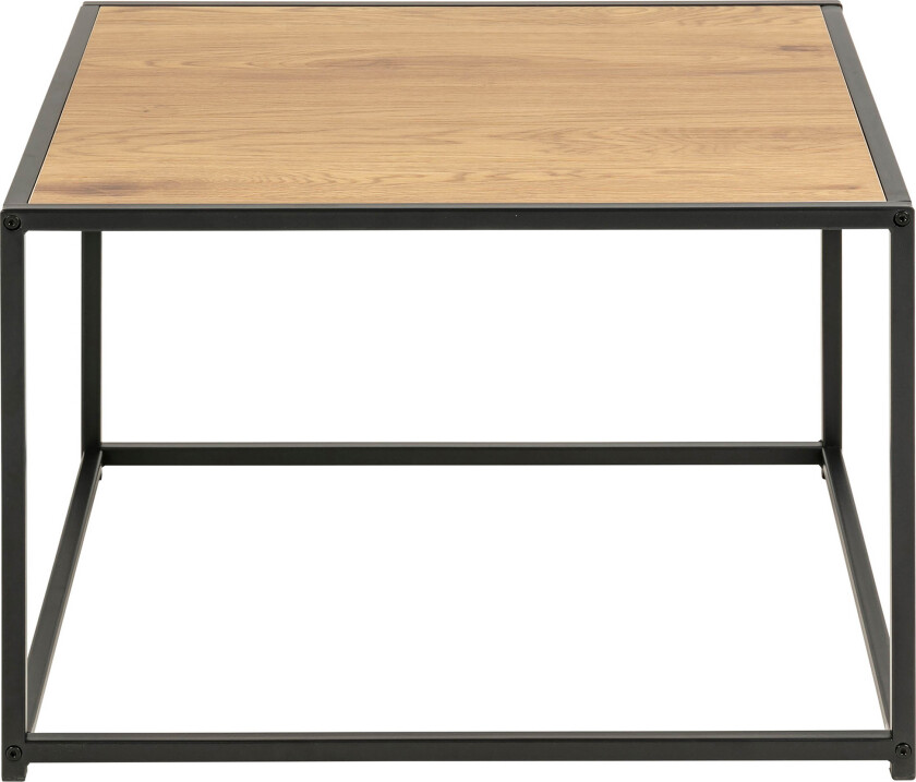 Hasslevik Sofabord 60 cm - Brun/Svart