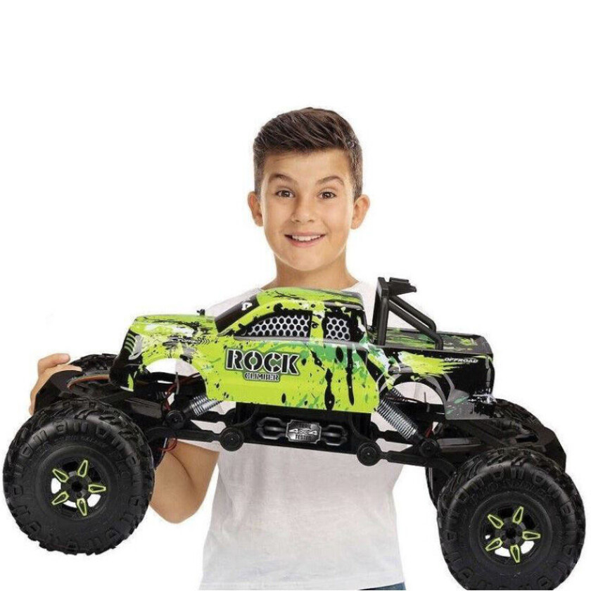 Rock Climber Radiostyrt Bil - Grønn