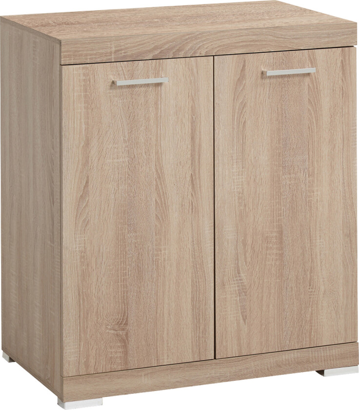 Bristol Skjenk 80x90x50 cm 2 Luker - Lys Eik