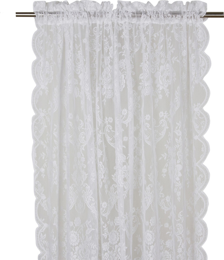 Ella Gardinlengde Kanallengde 2-pk 240 cm - Hvit