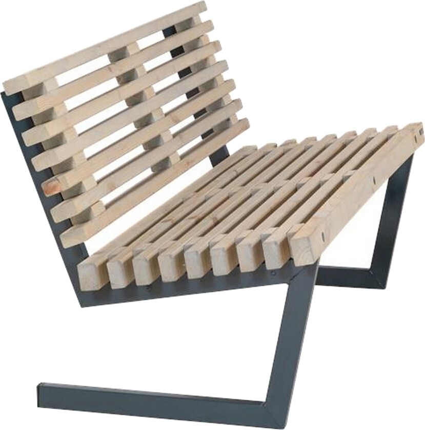 Miljana Sofa - Tre/Svart