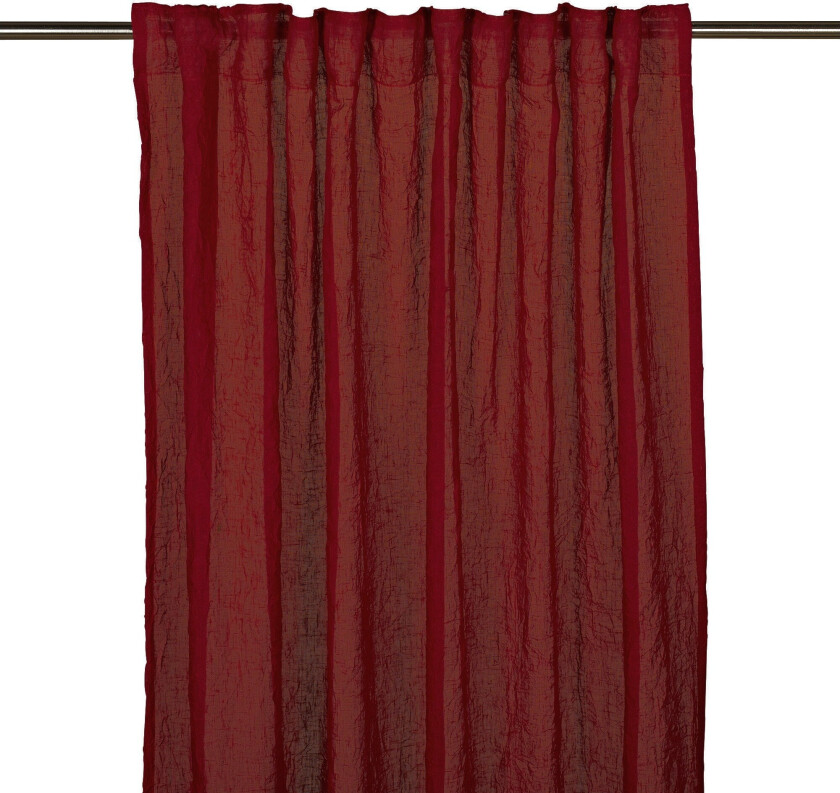 Winifrid Gardinlengde 2-pk 280 cm - Rød