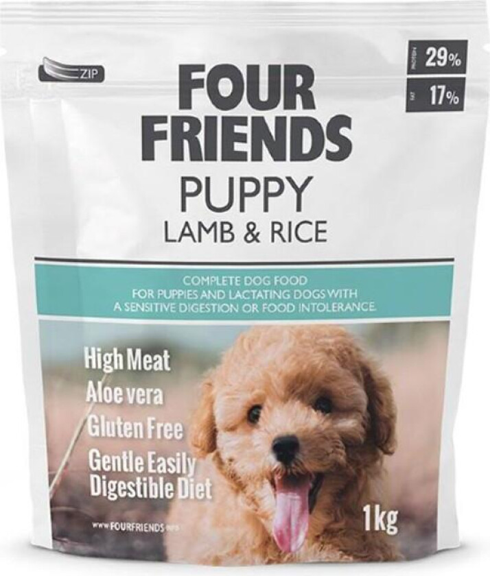 Four Friends Puppy Lamb & Rice (12 kg)