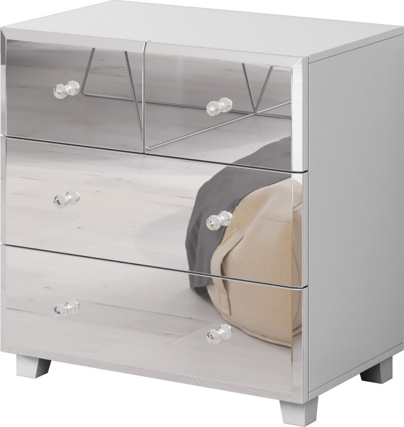 Eshton Kommode 45x72 cm - Hvit