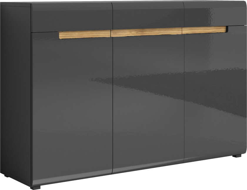 Larguie Sidebord 137x92 cm - Grå / Svart