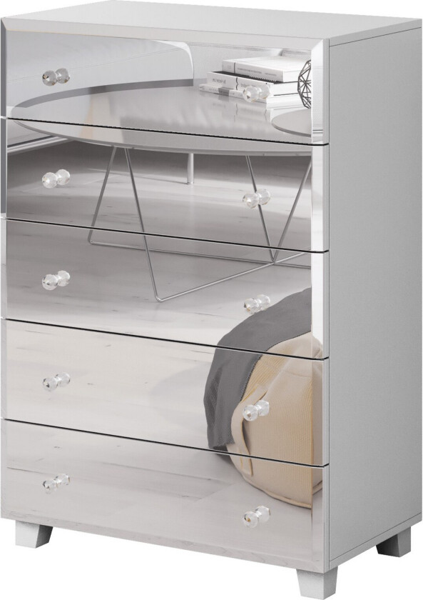 Eshton Kommode 45x72 cm - Hvit