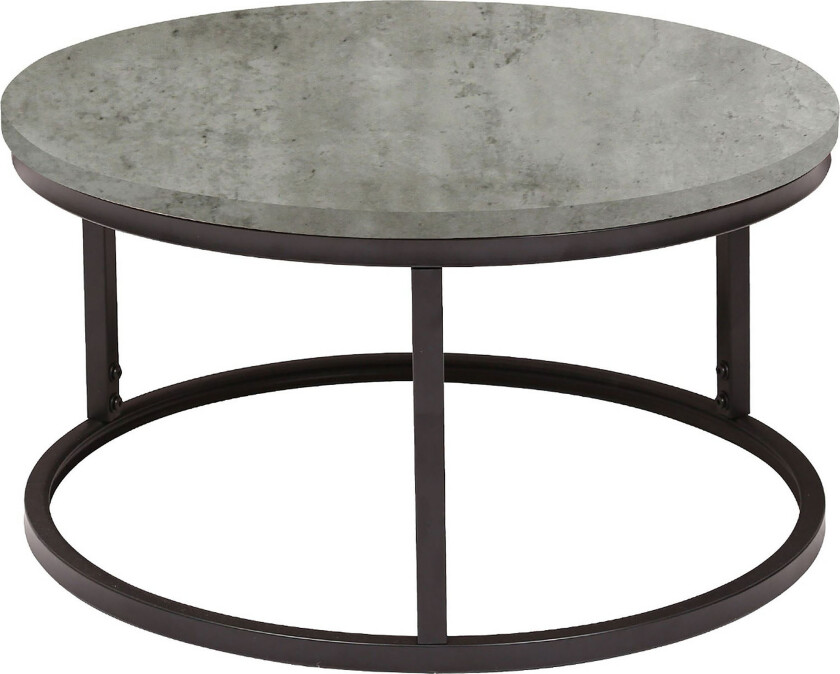 Brite Sofabord 60x32 cm Grå -