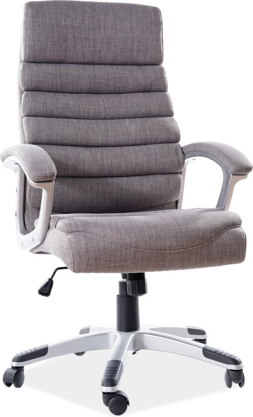 Terrafortuna Kontorstol Justerbar - Grå/Sølv