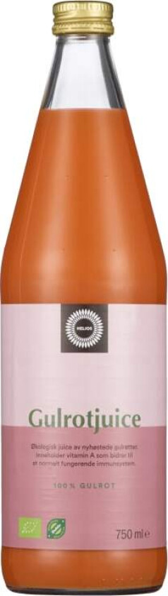 Gulrotjuice Økologisk 0,75l