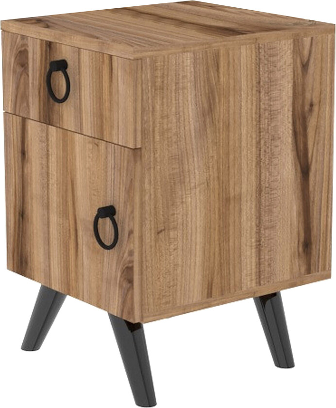 Escoura Nattbord 40x44 cm - Mørkebrun