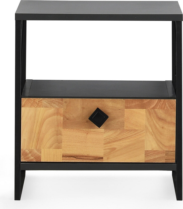 Sinasi Nattbord 45x41 cm - Antrasitt