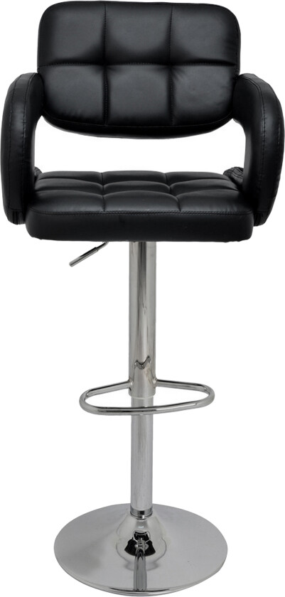 Nevsehir Barstol - Svart / Sølv