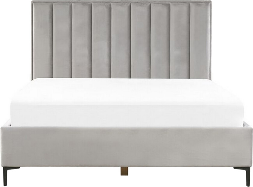 Bilde av Dobbeltseng med oppbevaring 180x200 cm SEZANNE - Grå