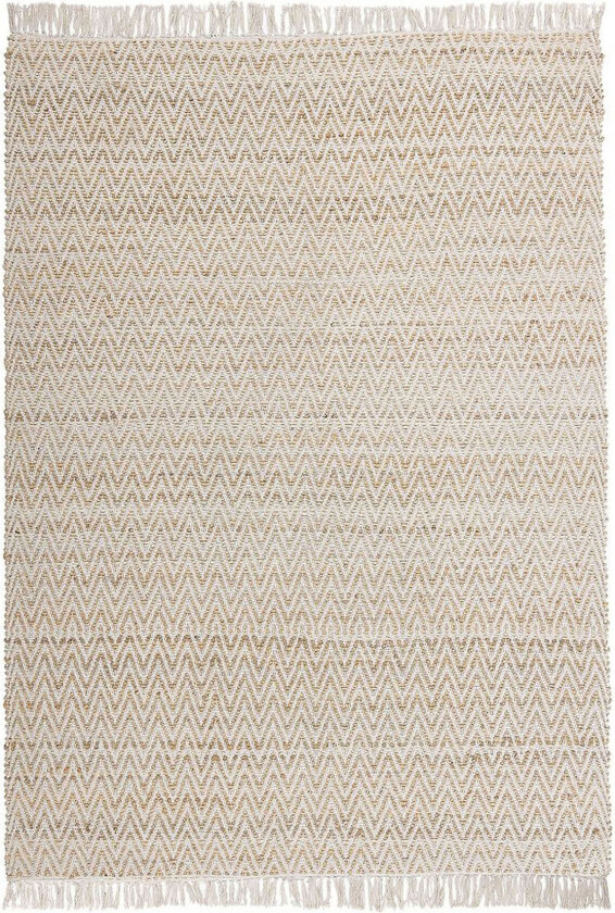 Matte beige 140 x 200 cm AFRIN - Beige