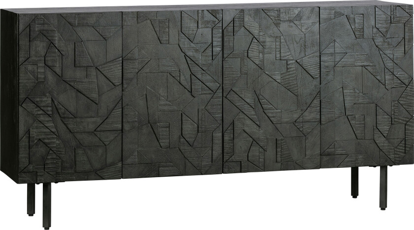 Ledoje Sideboard 160 cm - Svart