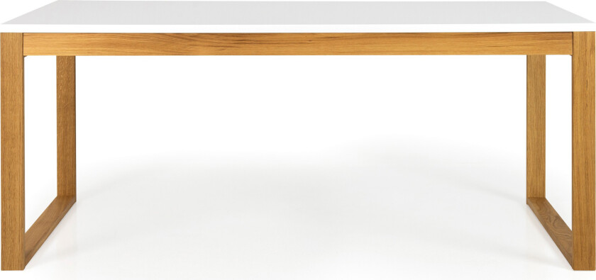 Birka Spisebord 180 cm - Ek/Hvit