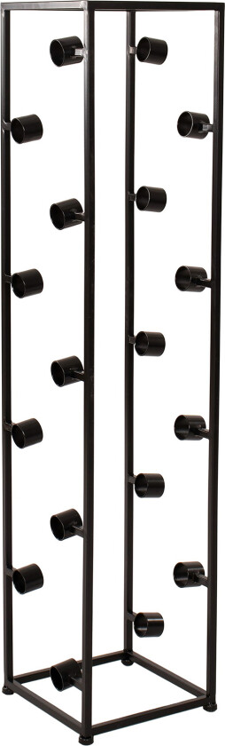 Vinstativ 16 flasker Svart - AG Home & Light