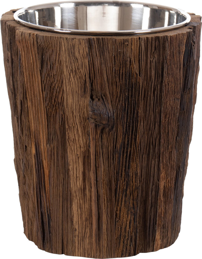 Recycled Vinkjøler Brun/Krom - AG Home & Light