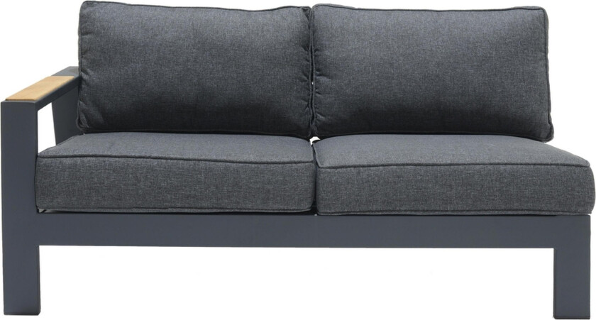 Palau 2-seter Sofa Høyre - Grå