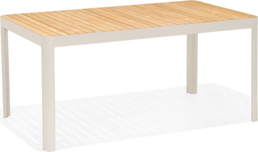 Portals Spisebord 161 cm - Hvit/Tre