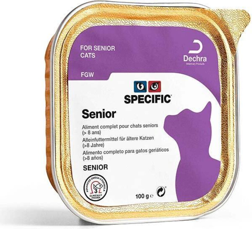 Cat Senior FGW Våtfôr til katt 7 x 100 g