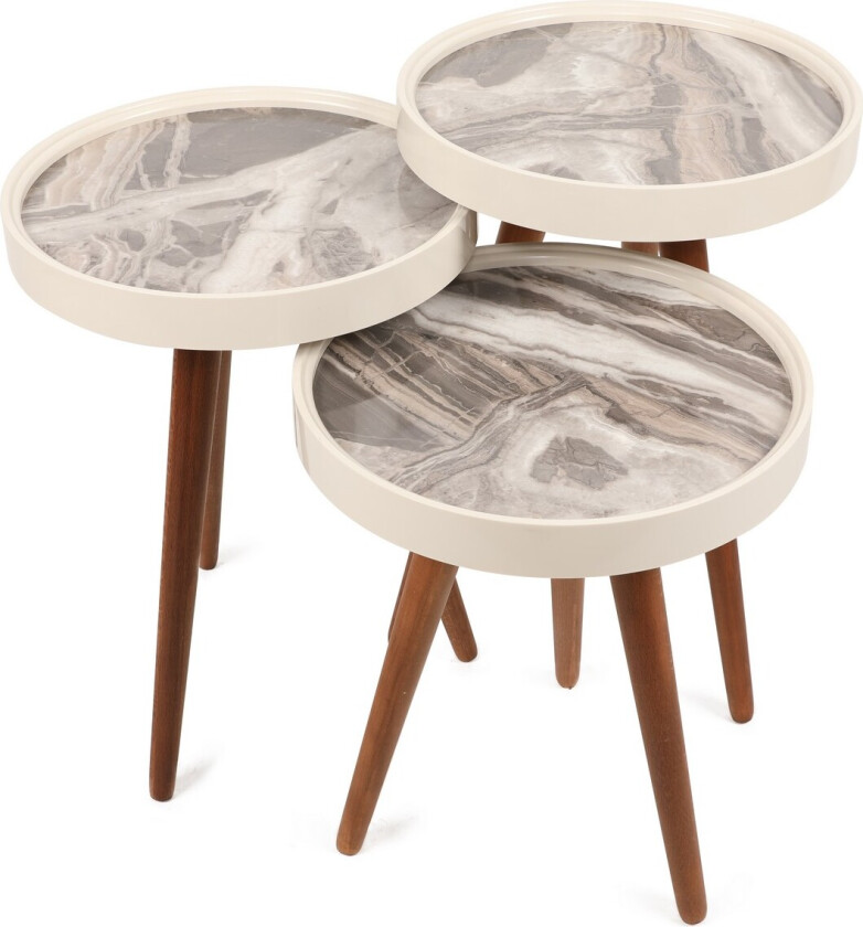 Holandija Settbord - Hvit