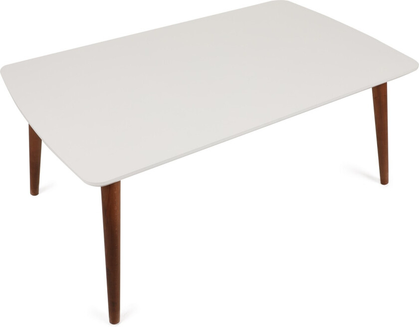 Brattby Sofabord 100 cm - Hvit/Brun