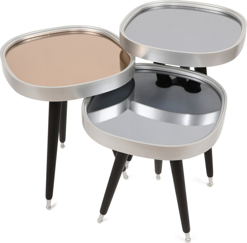 Harabacken Settbord - Sølv