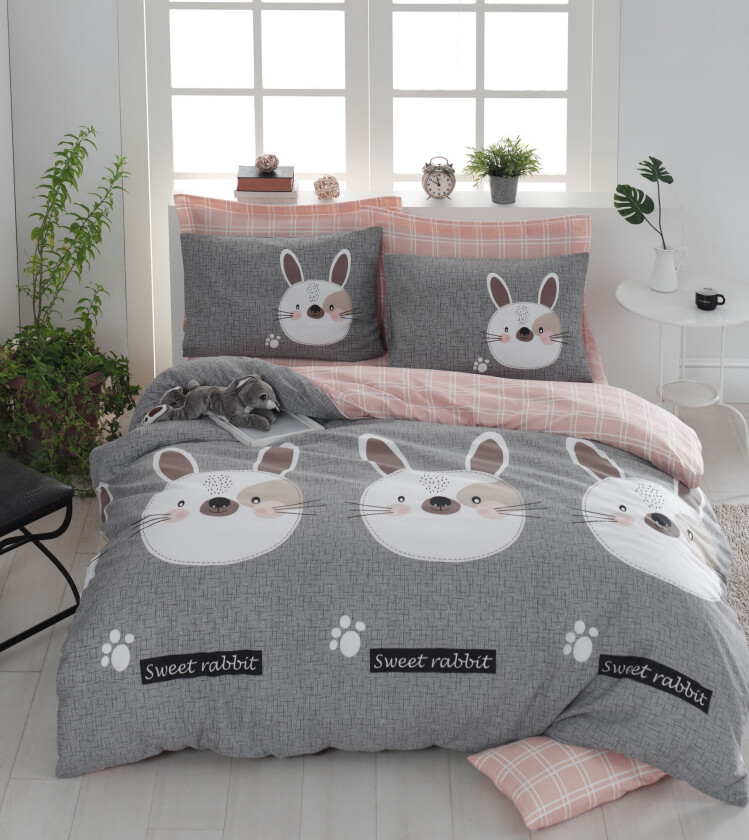 Eponj Home Sengesett - Grå