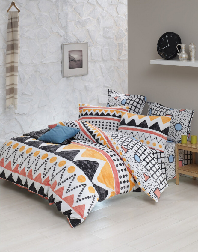 EnLora Home Ranforce Sengesett - Gul