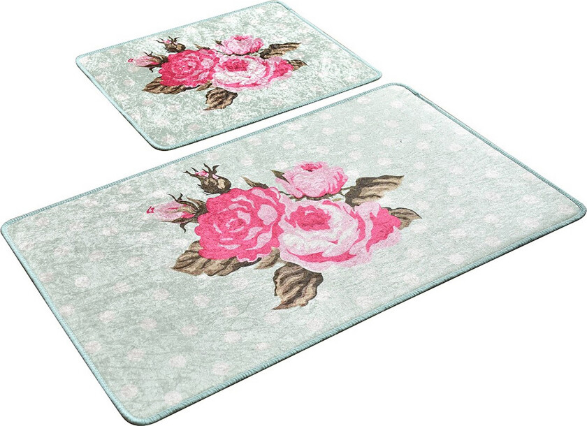 Niyanna Badematte 2-pk - Flerfarget