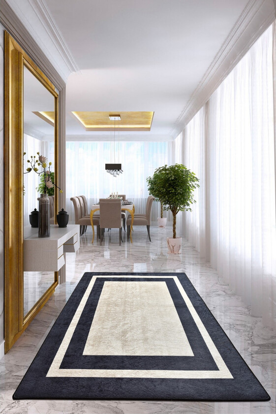 Hall Matte Svart Ramme -