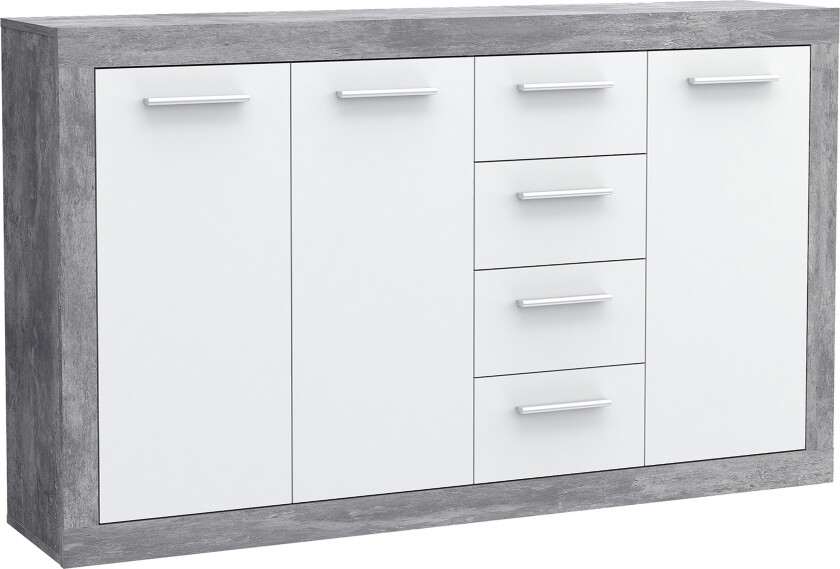 Mohaned Skjenk 34x153 cm - Grå