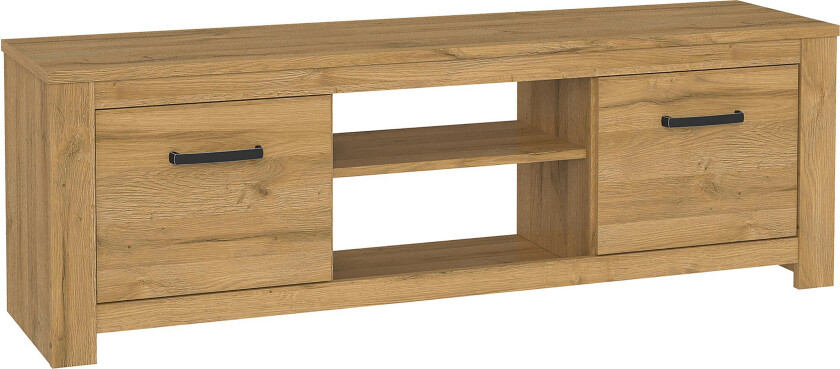 Hovencamp TV-benk 161 cm - Brun