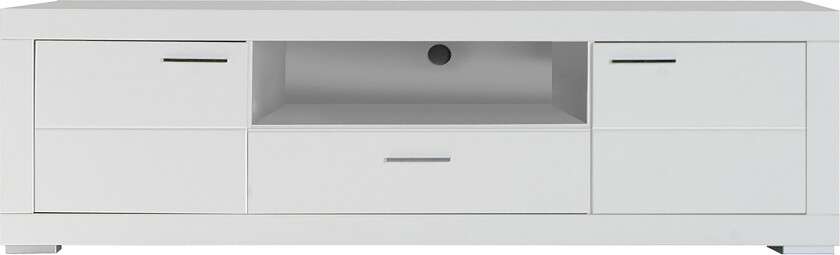 Uzayr TV-benk 196 cm - Hvit