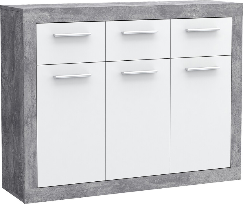 Mohaned Skjenk 34x118 cm - Grå