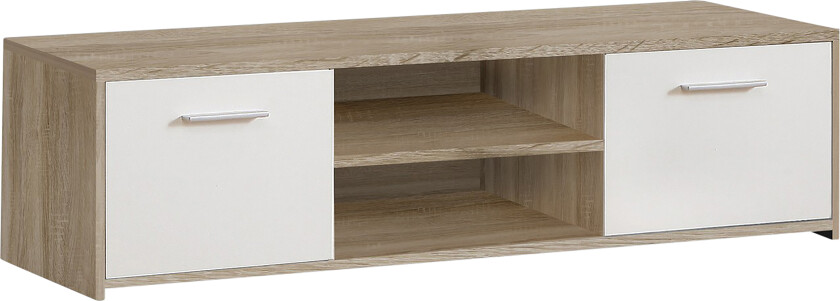 Cadgwith TV-benk 136 cm - Brun/Hvit