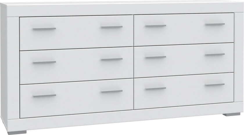 Uzayr Skjenk 175x87 cm - Hvit