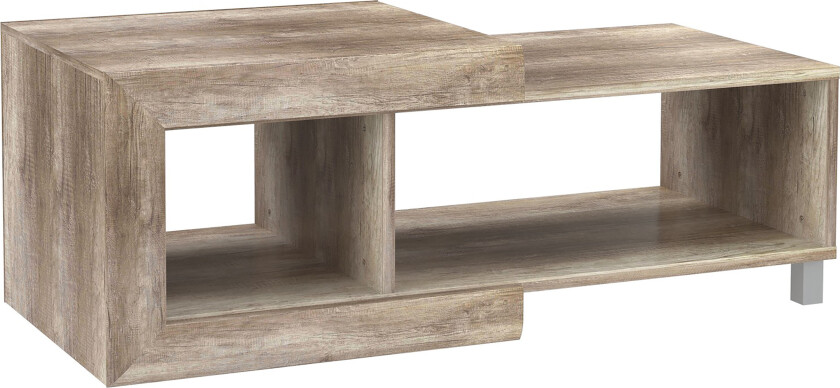 Cihak Sofabord 128 cm med Oppbevaringshylle - Brun