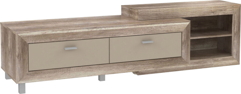 Cihak TV-benk 195 cm - Brun